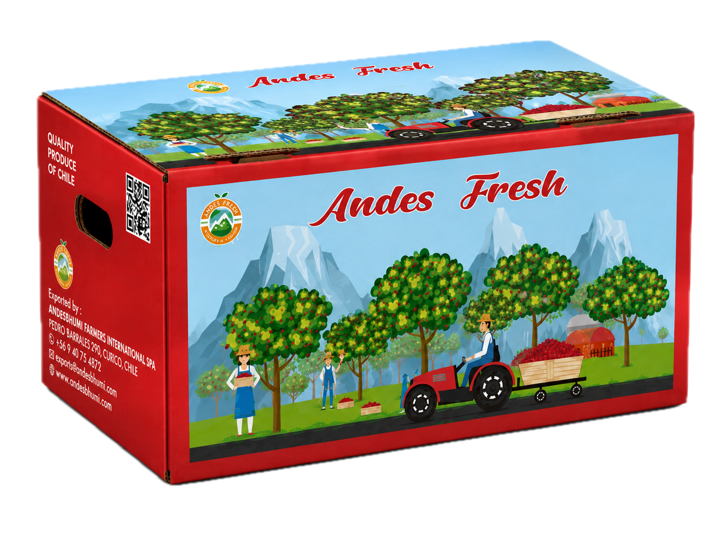 ANDES FRESH packaging